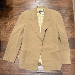 Giorgio Armani Camel Blazer set with skirt vintage